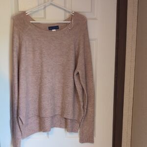 Simply Styled Light Beige Crew Neck Sweater